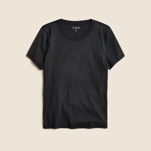 J.Crew Black Pima cotton slim-fit T-shirt